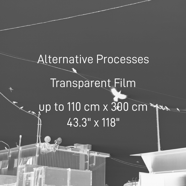 Transparent film 165µ